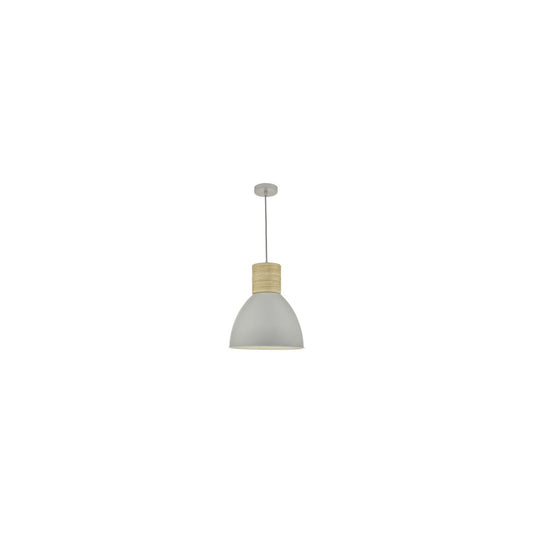 Adna 1-Light Pendant with Wood Detail