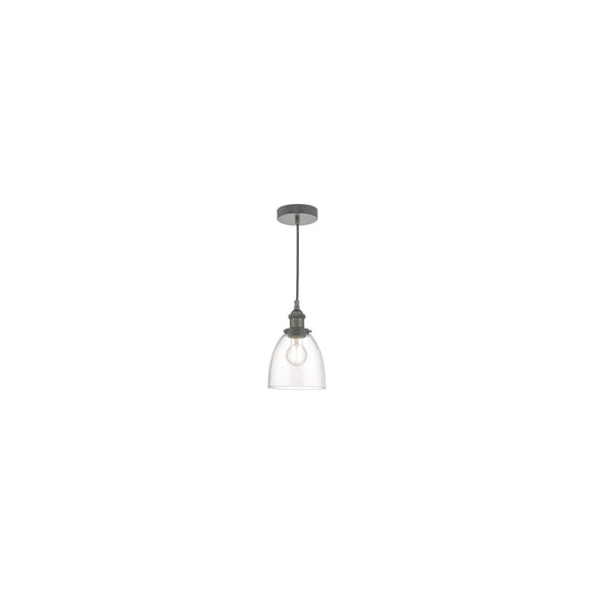 Arvin 1-Light Pendant in Antique Chrome