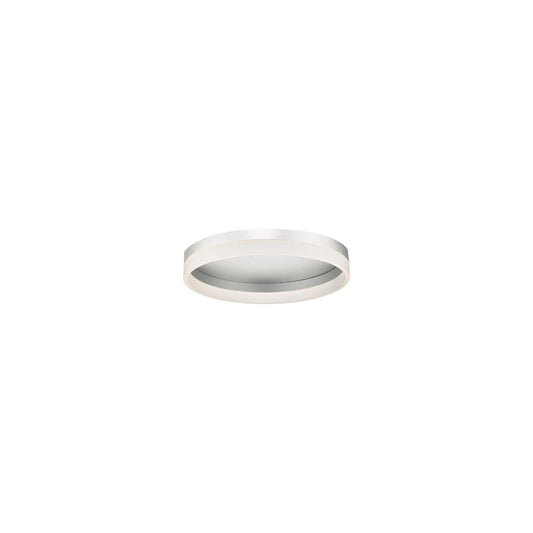Tybalt Flush LED Silver & Acrylic