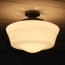 Mullan Lighting Schoolhouse Semi-Flush Ceiling Light