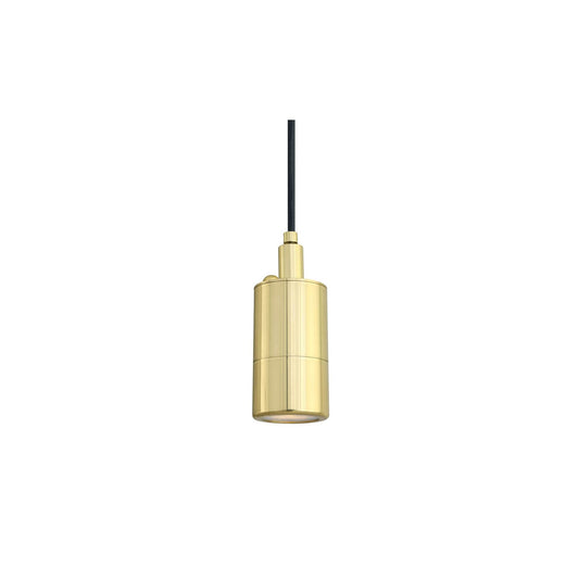 Ennis Brass Spot Pendant