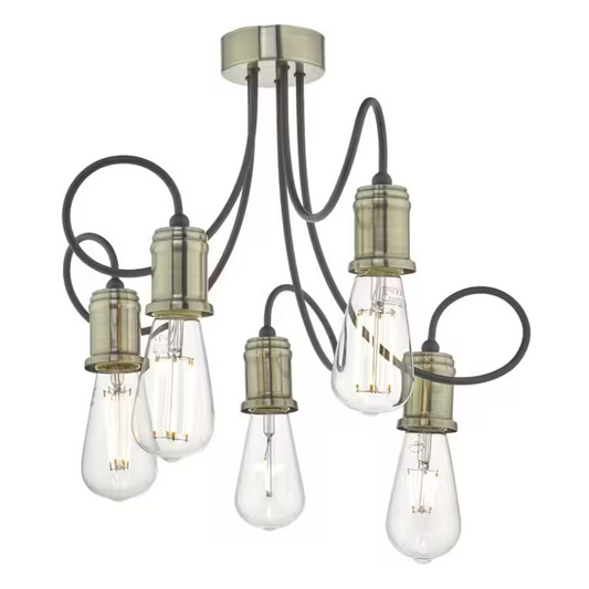 Alzbet 5-Light Semi Flush