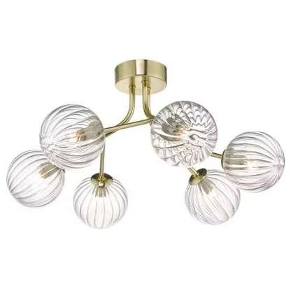 Dar Yiska Semi-Flush Ceiling Light