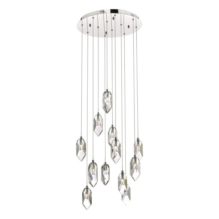Dar Crystal Multi-Drop Pendant
