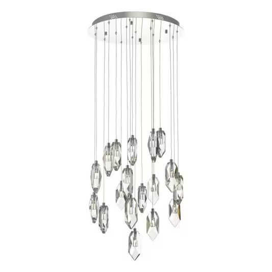 Crystal 18-Light Cluster Pendant