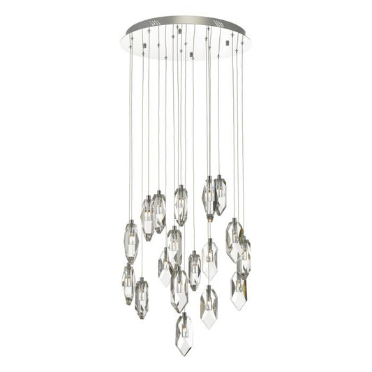 Crystal 18-Light Cluster Pendant