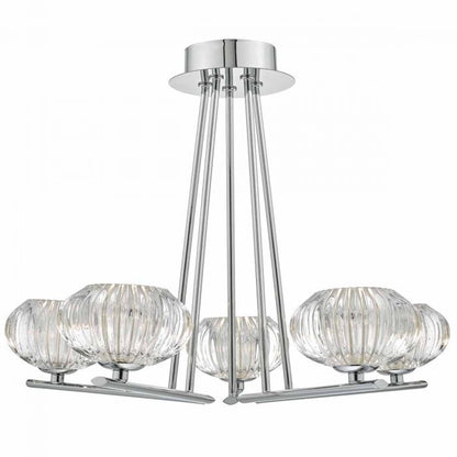 Jensine 5-Light Semi Flush