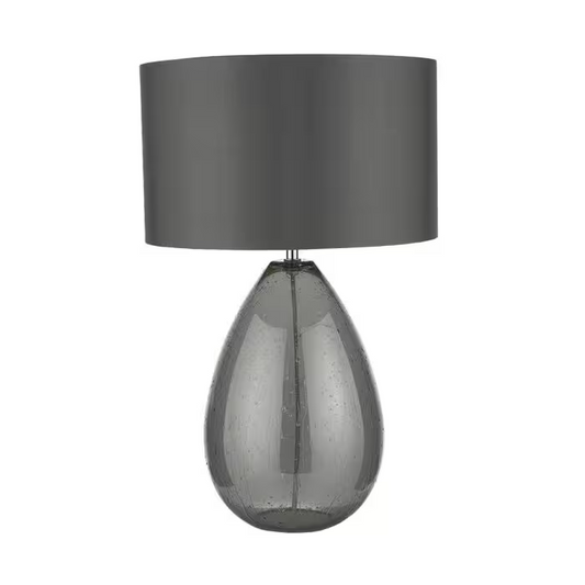 Rain Blown Glass Table Lamp