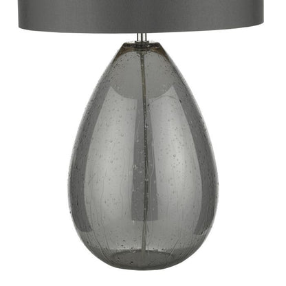 Rain Blown Glass Table Lamp
