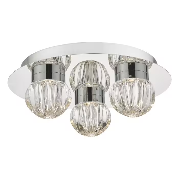 Zondra 3-Light Flush