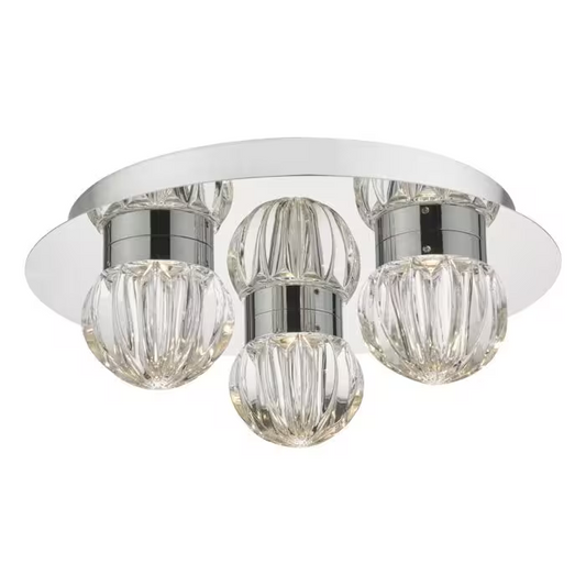 Zondra 3-Light Flush