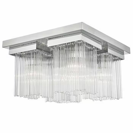Odette 4-Light Flush Polished Chrome