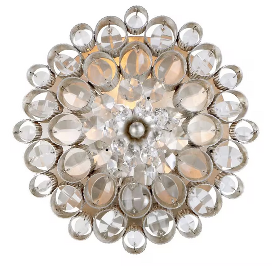 Claret Round Wall Light