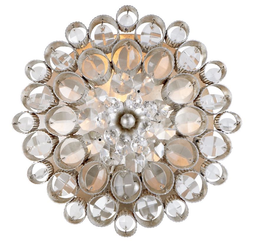 Claret Round Wall Light