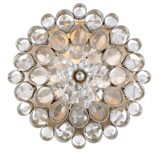 Claret Round Wall Light