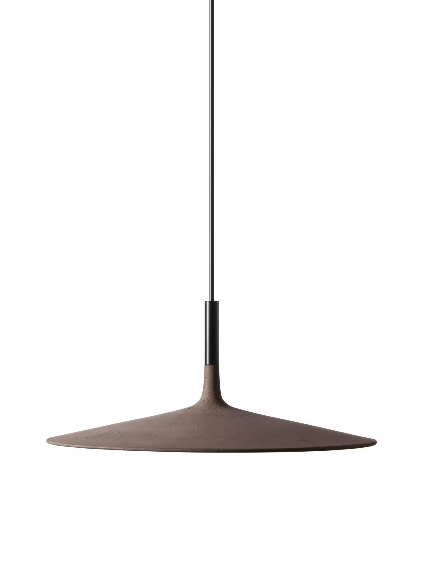 Aplomb Large Texture Pendant Dimmable with Concrete, Aluminium & Polycarbonate