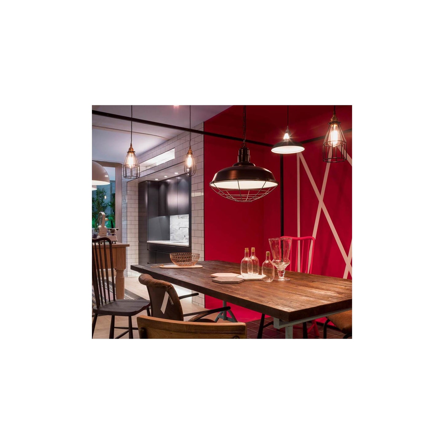 Chester Industrial Factory Pendant