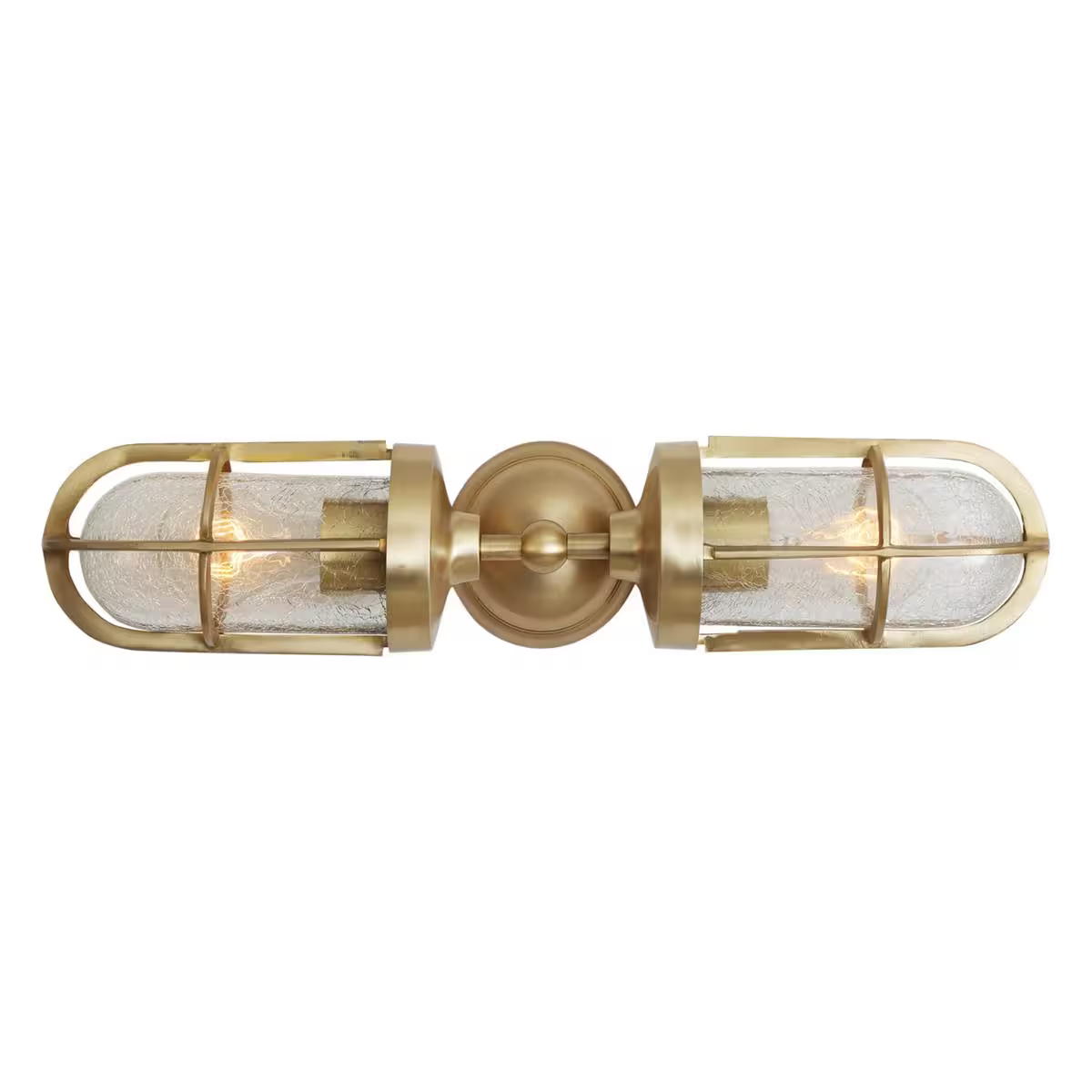 Clayton Double Well Glass Wall Light