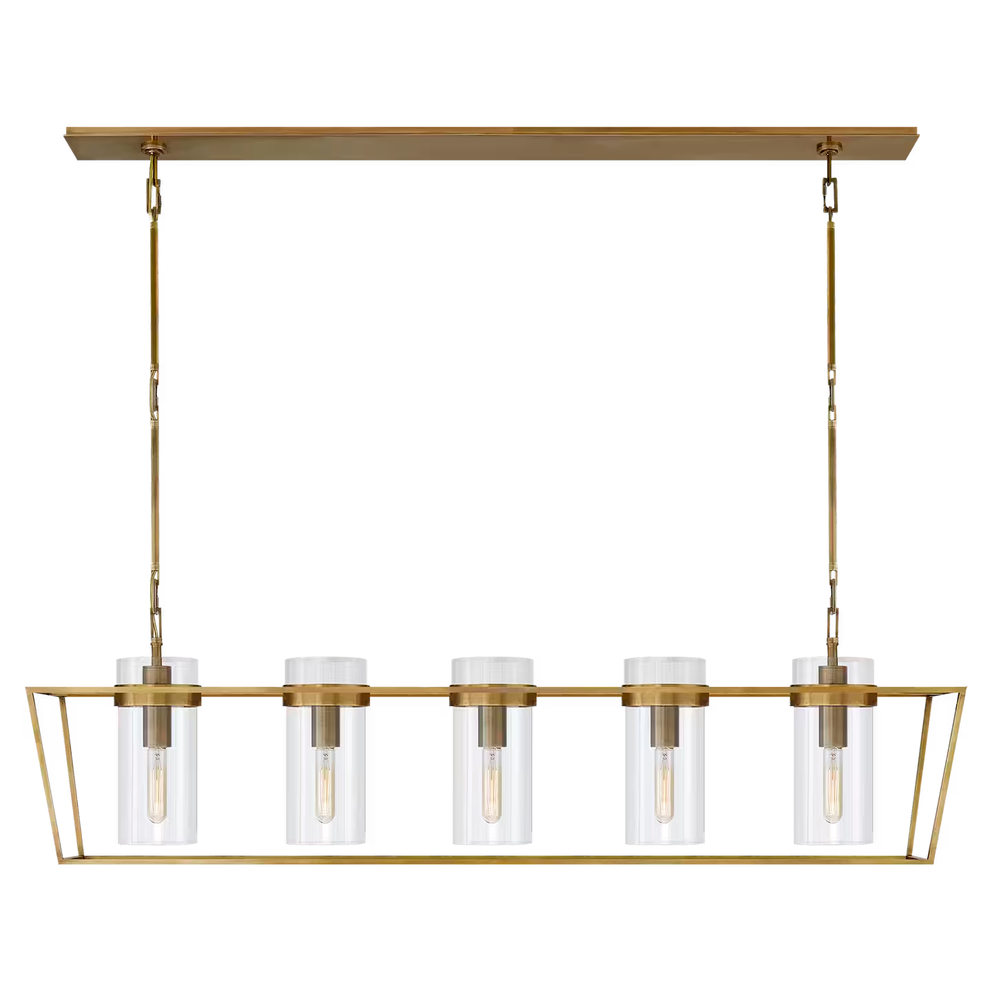 Presidio Large Linear Pendant Lantern