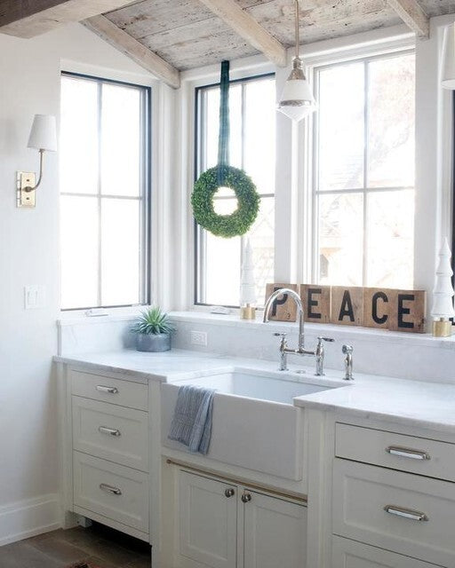Gale Petite White Glass Pendant