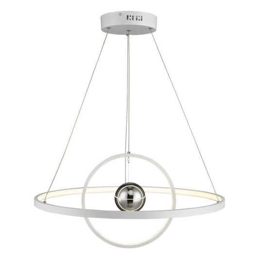 Mercury 1-Light Horizontal 2 Sphere LED Pendant