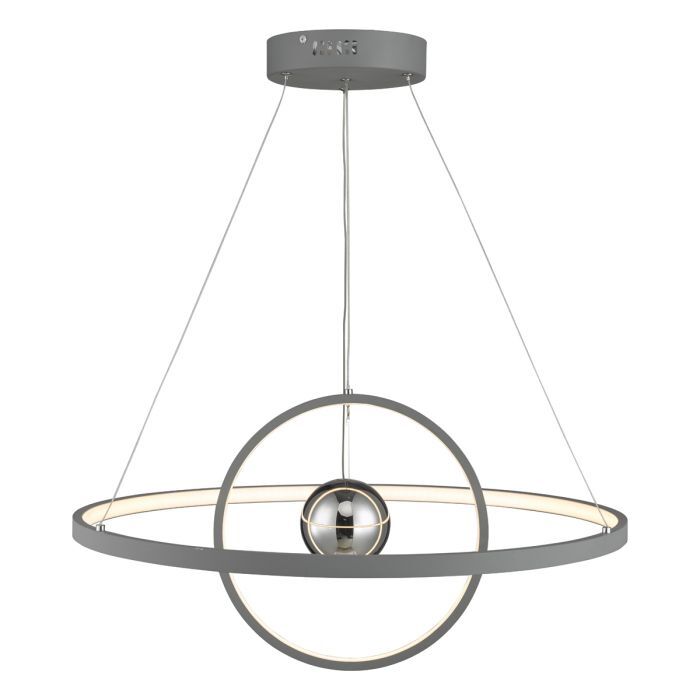 Mercury 1-Light Horizontal 2 Sphere LED Pendant