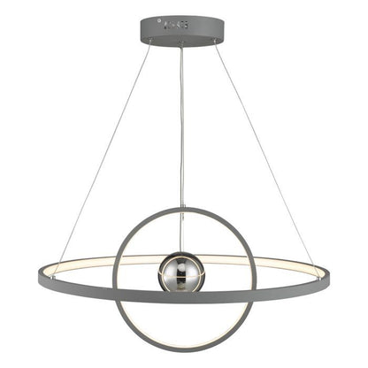 Mercury 1-Light Horizontal 2 Sphere LED Pendant