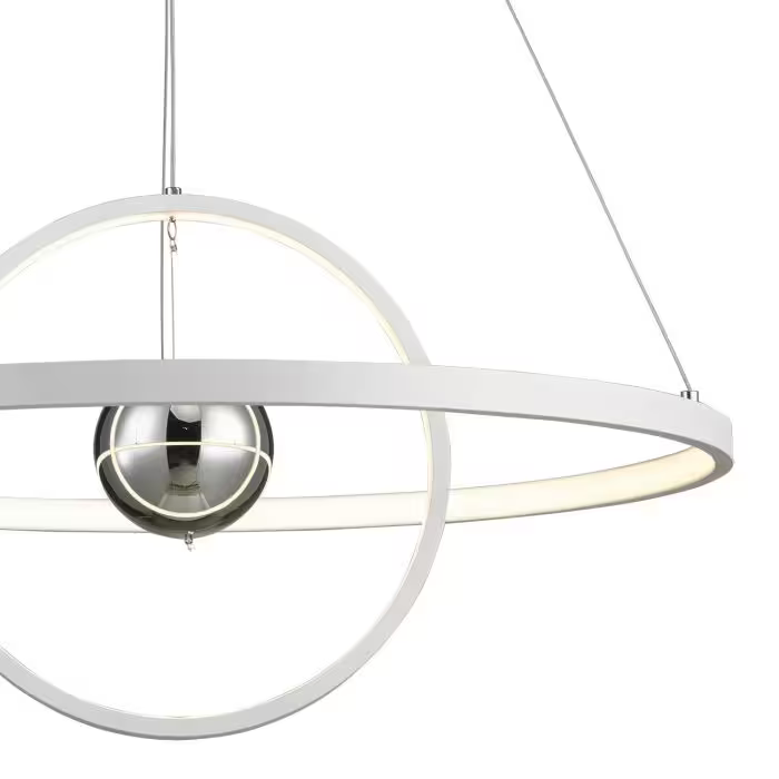 Mercury 1-Light Horizontal 2 Sphere LED Pendant