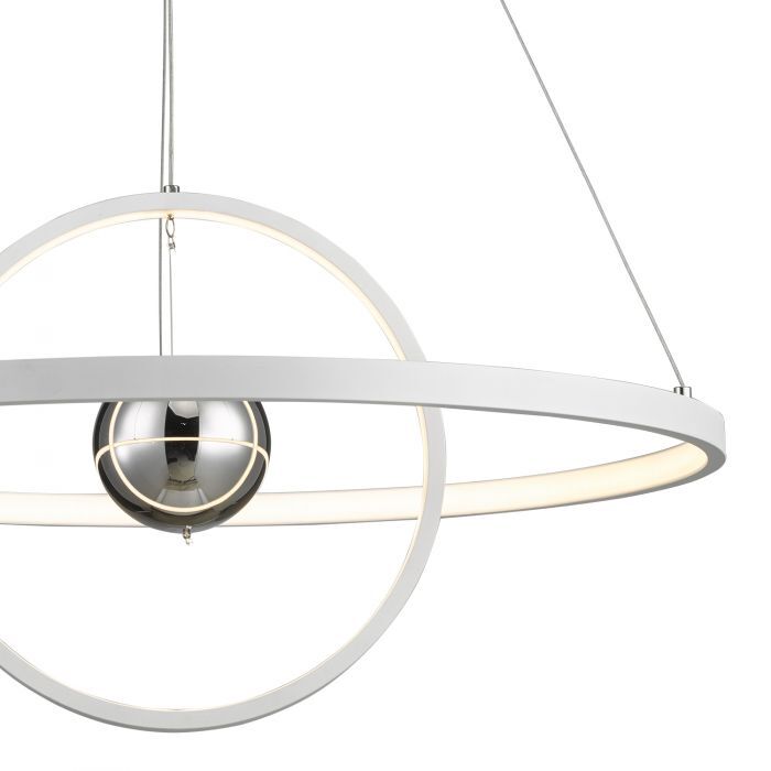 Mercury 1-Light Horizontal 2 Sphere LED Pendant