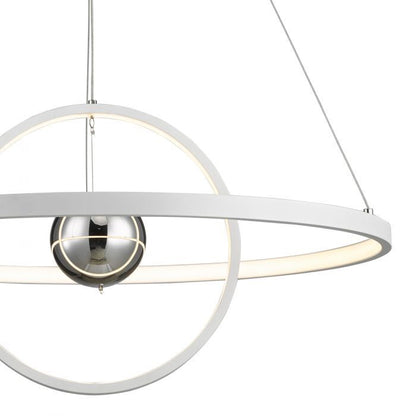 Mercury 1-Light Horizontal 2 Sphere LED Pendant