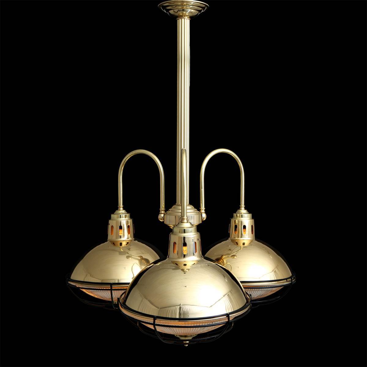 Marlow Cage Lamp Industrial Chandelier