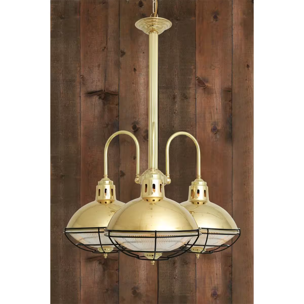 Marlow Cage Lamp Industrial Chandelier