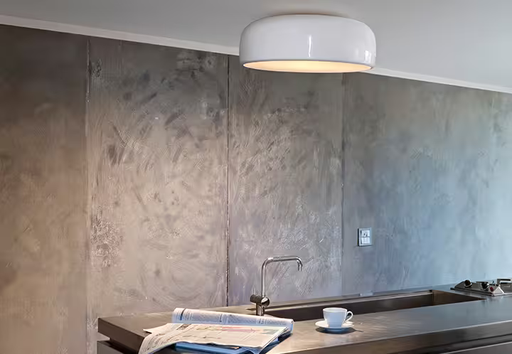 Smithfield C LED Ceiling Mounted Light Aluminium