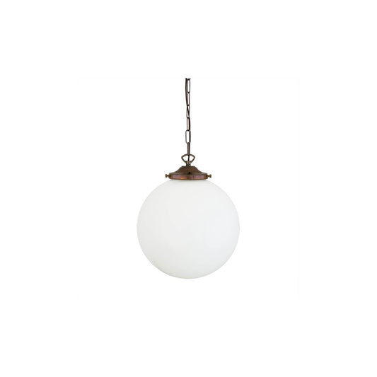 Yerevan Opal Glass Globe Pendant