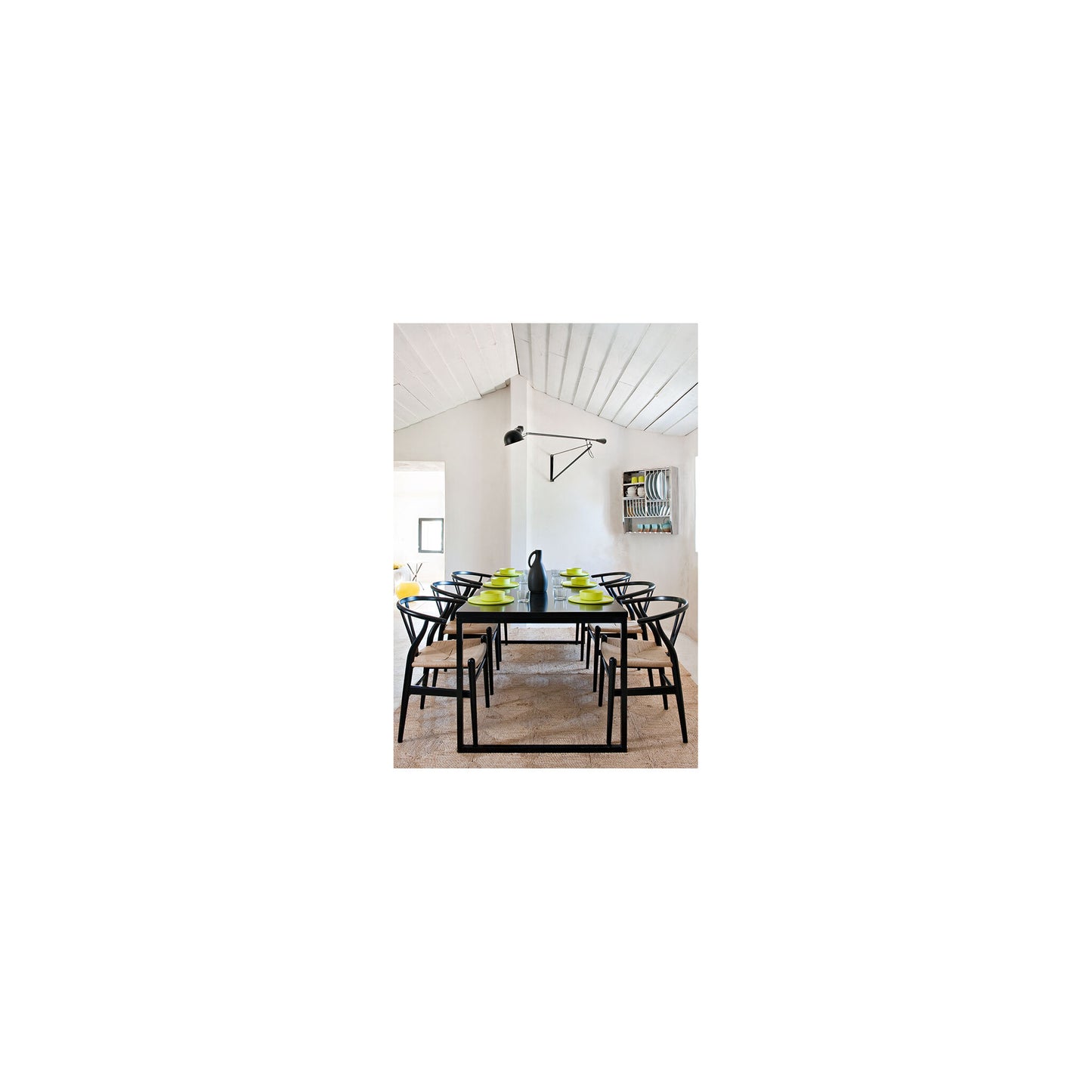 265 Wall Light Painted Steel with Adjustable Arm