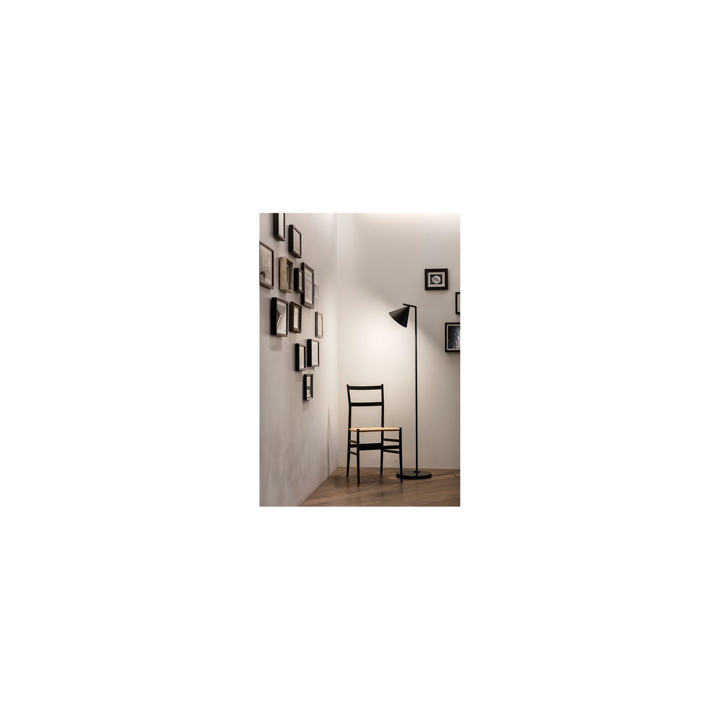 Captain Flint Adjustable LED Floor Lamp with Marble Base