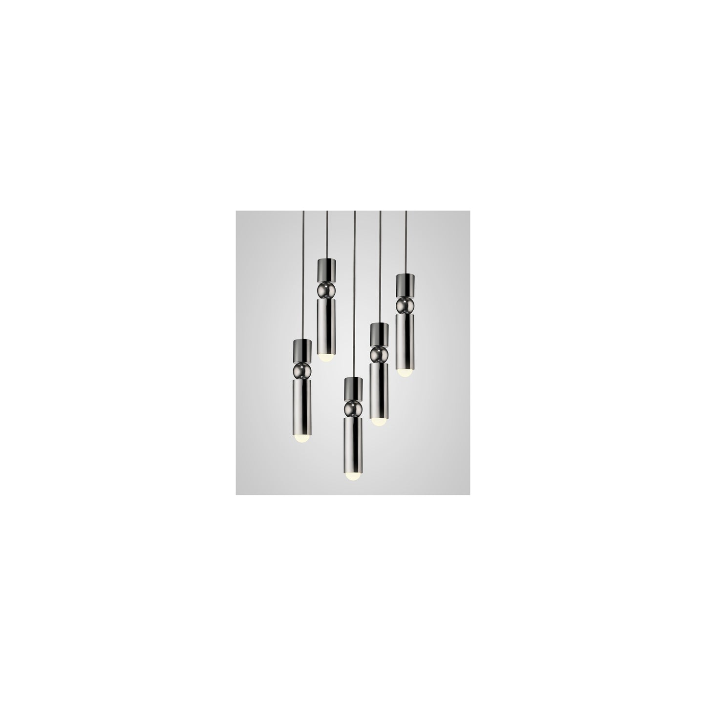 Fulcrum 5 Piece Cluster Pendant 220-240V