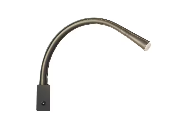 Flexiled AP L60 Wall Light with Black Leather