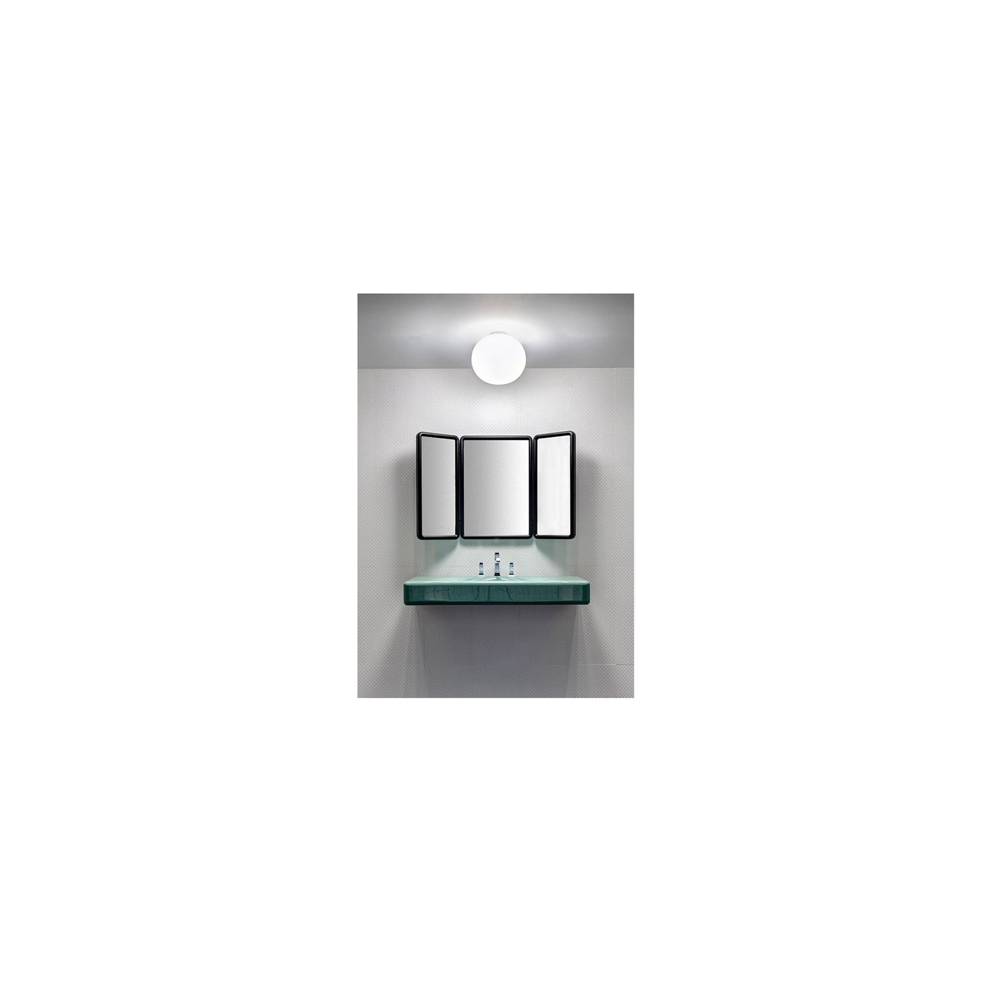 Glo-Ball Zero Wall or Ceiling Light with Glass Diffused