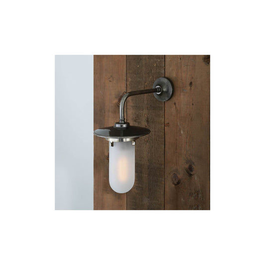 Florin Well Glass Bathroom and Outdoor Wall Light IP65