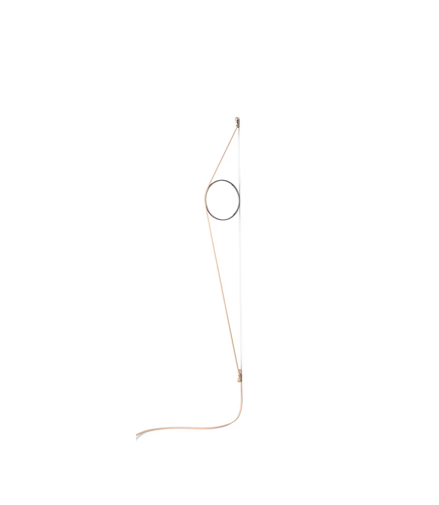 Wirering Pink Cable LED Wall Light