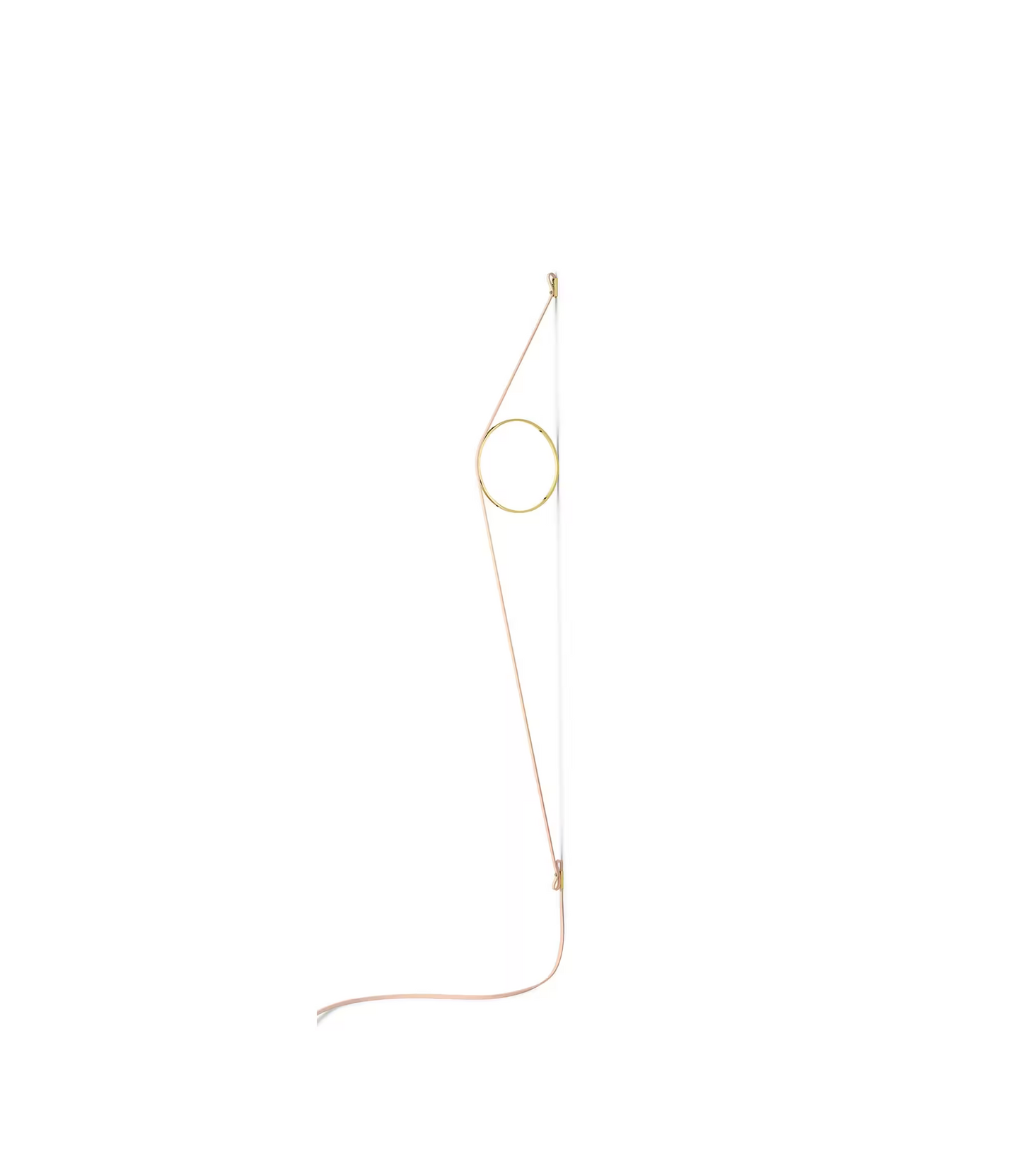 Wirering Pink Cable LED Wall Light