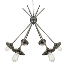 Hakone 6-Arm Industrial Chandelier