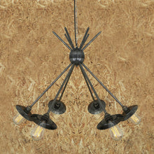 Hakone 6-Arm Industrial Chandelier