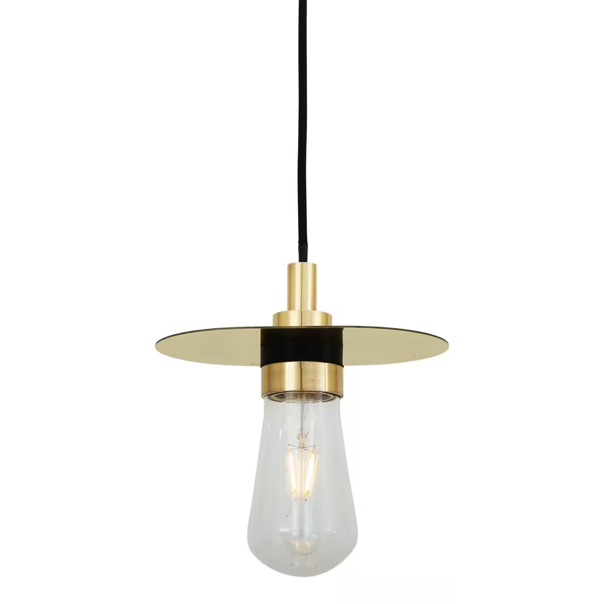 Kai Brass Bathroom Pendant Light IP65
