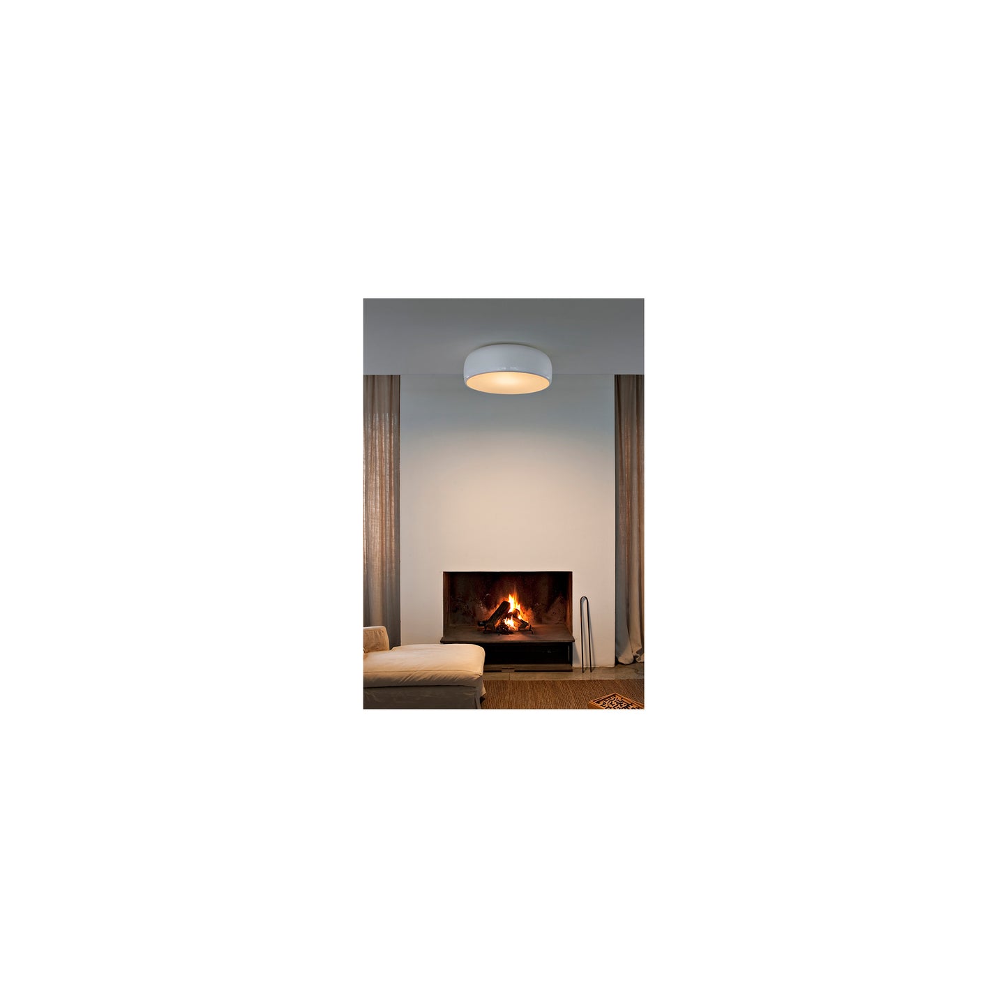 Smithfield C Ceiling Mounted Light Aluminium