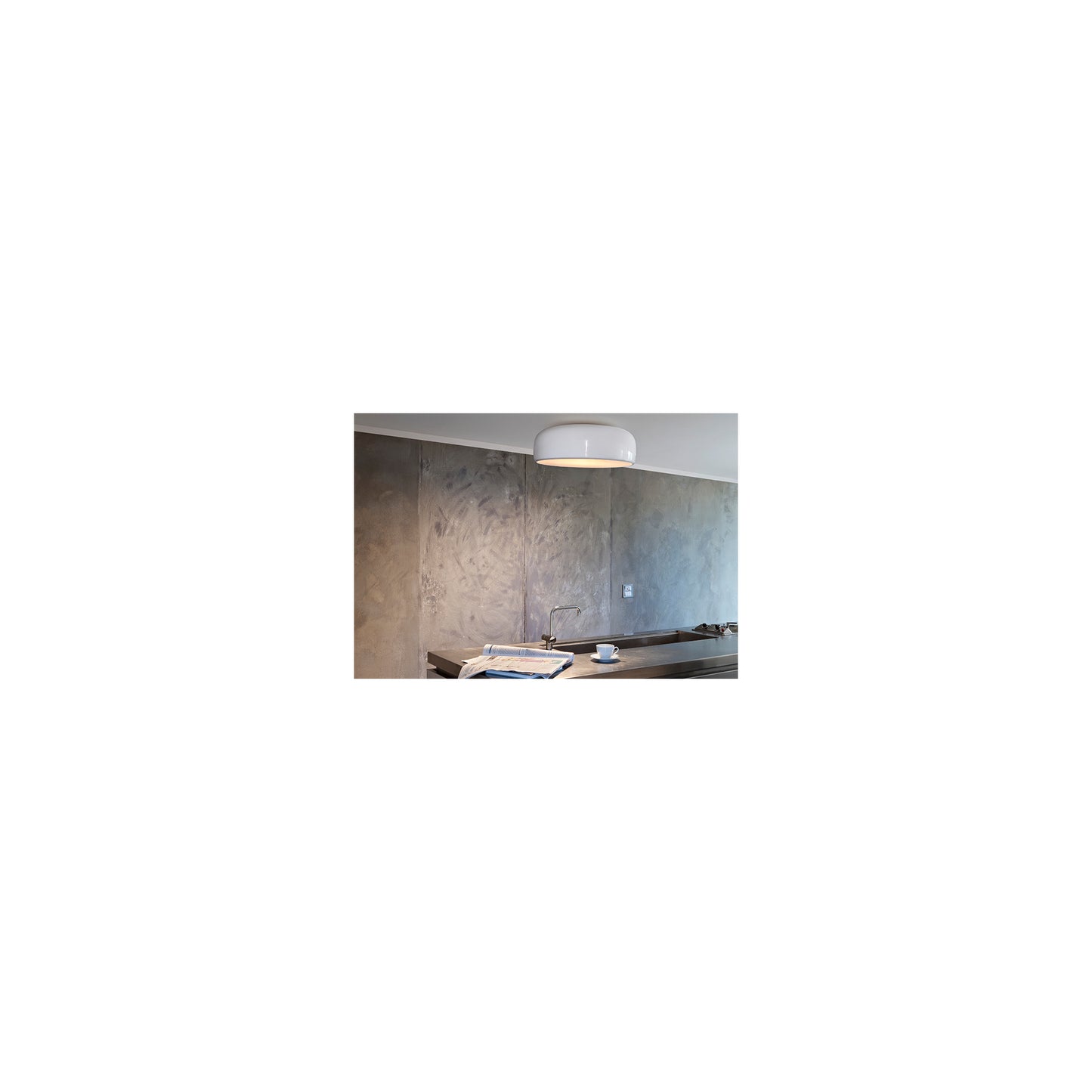 Smithfield C Ceiling Mounted Light Aluminium