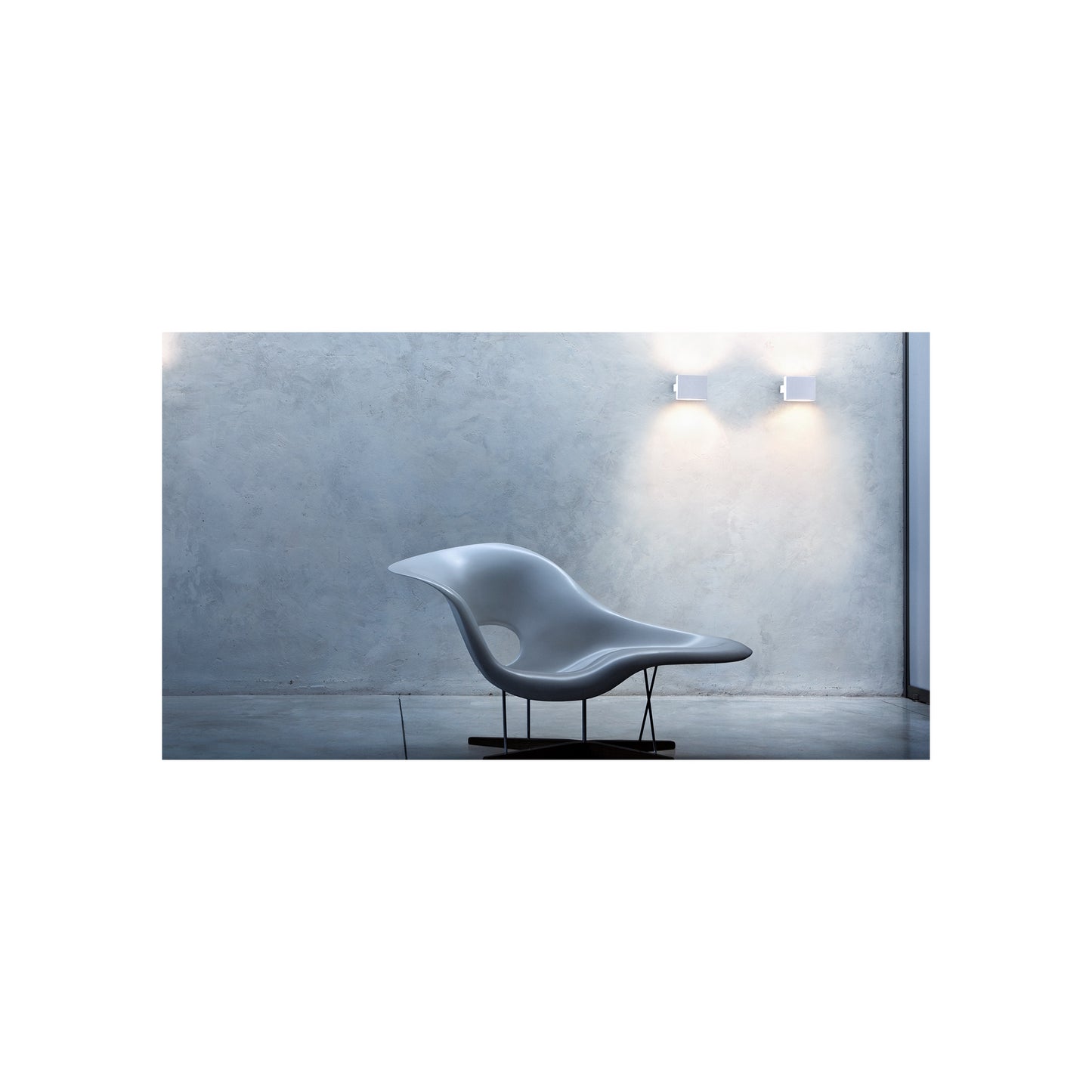 Tight Light Direct/ Indirect Wall Lamp Aluminium