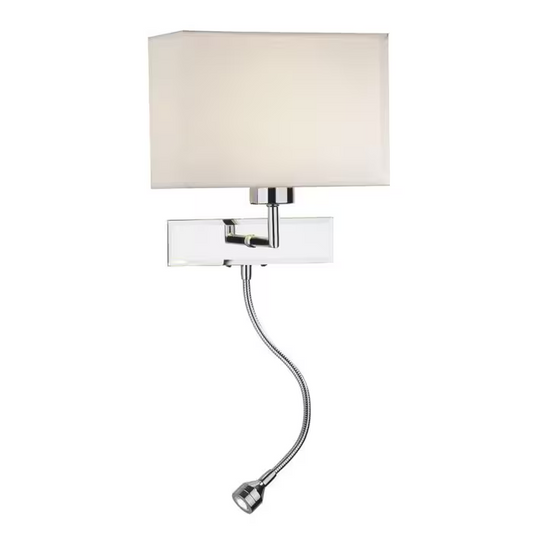Amalfi LED Wall Light in Polished Chrome