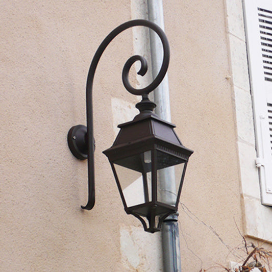 Avenue 3 Model 3 Swan Neck 3000K LED Wall Bracket with Clear Diffuser